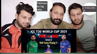 India vs Pak T20 Match 2021. Team Camparison | Pakistani Reaction