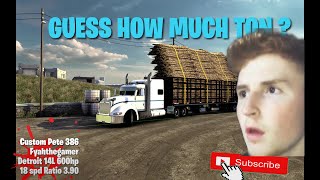 American Truck Simulator 1.45 - Peterbilt 386 |As A Jamaican Trucker