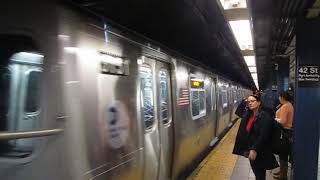 C train at 42nd Street-Port Authority Bus Terminal