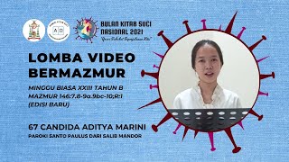 67 - LOMBA MAZMUR MINGGU BIASA XXIII/B - CANDIDA ADITYA MARINI - PAROKI ST. PAULUS DARI SALIB MANDOR