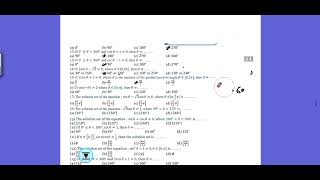 Sec.1 (H.W. Solving Trigonometric Equations) "Trigonometry"