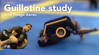 Guillotine Study - Thiago Abreu - De Groot BJJ