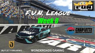 WonderDads Gaming: iRacing 2022 F.U.N. League Week 8 at Charlotte