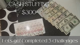 Cash Stuffing Savings Challenges with $395