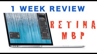 Retina Macbook Pro: 1 Week Review