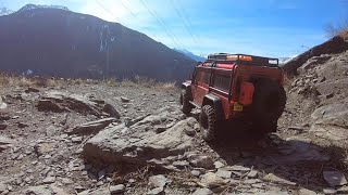 TRAXXAS TRX-4 DEFENDER on TRAIL part 2- Breizh RC Life