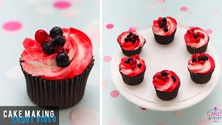 Mixed Berry Cupcake C933