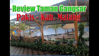 Taman Gangsar Pakis Kab. Malang Review Bulan Desember 2021 #taman #malang