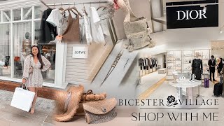 BICESTER VILLAGE SHOP WITH ME | DIOR, LOEWE, GUCCI, PRADA & MORE!