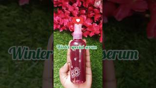 Winter special glowingskin serum #diy #beatroot #serum #tanremovel #beauty #hack #youtubeshorts