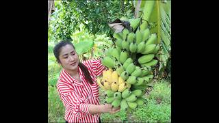 Yummy “ Banana leaves cake “