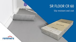 Slip-resistant seal coat - Remmers SR FLOOR CR 60