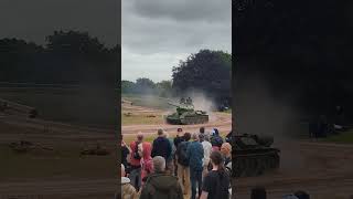 T-34 running Around the Tankfest 2024 arena! #Tankfest2024