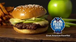 Prairie Creek® Apple Gouda Burger