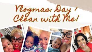 Vlogmas 2023 Day 1| Do some cleaning with me| CranberryTV