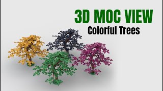 Colorful Trees #2 - Lego MOC