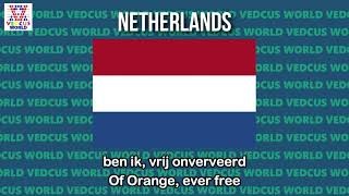 Netherlands National Anthem | Wilhelmus van Nassouwe | Vedcus World