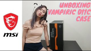 UNBOXING MSI VAMPIRIC 011C CASE