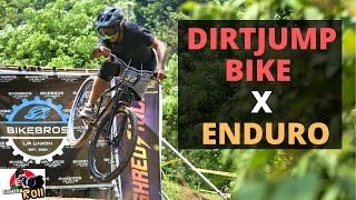 Single Speed Dirt Jump bike on Enduro Race (SS1 AQUA 10)