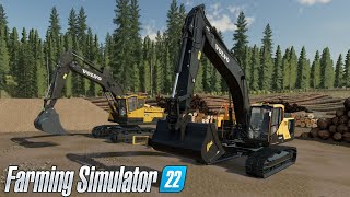 Volvo Showdown: Modded vs. In-Game Excavators – Which Reigns Supreme in Farming Simulator 22?