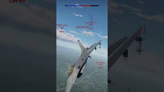 KING OF THE SKIES // F-16 FIGHTING FALCON INSANE MISSLE EVADE #shorts