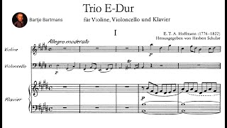 E.T.A. Hoffmann - Piano Trio in E major (1809)