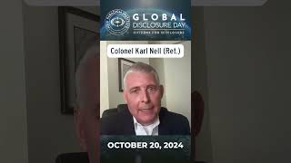 Colonel Karl Nell (Ret.) on Global Disclosure Day 2024