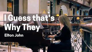 Elton John - I Guess that's Why They / Natalia Bruma piano live session