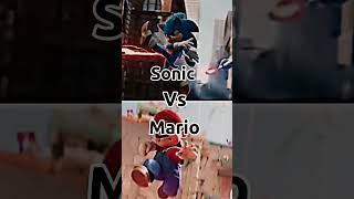 Mario vs Sonic #mario #sonic