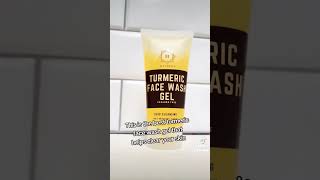 turmeric Face Wash Gel that is gentle for all skin types 😍 ✨️ clears your skin