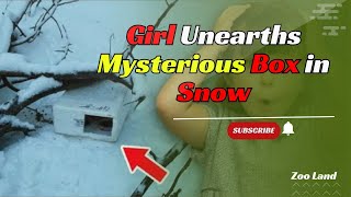 Girl Finds Box In Snow - When Parents See Its Contents, They Turn Pale