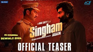 Singham 3 - Trailer | Ajay Devgn , Deepika Padukone, Arjun K , Kareena Kapoor | Diwali 2024