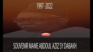 Souvenir Mame Abdoul Aziz Sy Dabakh