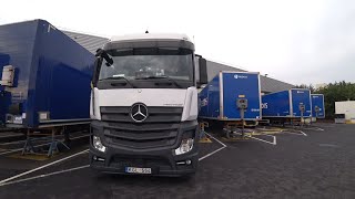 Дальнобой по Европе | Обзор Mercedes Actros 2018 года | Косметика Loreal