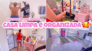 CANTINHO DO CAFÉ PRONTO | LIMPEI A GELADEIRA E A CASA 💖