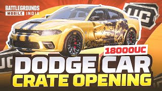 18000UC BIGGEST CREAT OPENING DODGE SKIN🥵🥵//EASY WAY TO GET DODGE SKIN IN ONLY 20k uc😉😉😂..