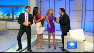 JIMENA presentadora invitada en Despierta America