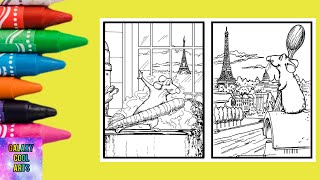 Ratatouille Coloring Pages/ Coloring Remy And  Paris #coloring_pages #coloring #ratatouille