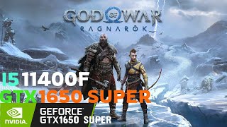 GOD OF WAR RAGNAROK - GTX 1650 Super - I5 11400F ( 4GB VRAM FIX )