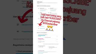 Pejuang 1000.subscriber🙏🙏🙏 #trending #viral #shortvideo #vídeoviral #shortsviral