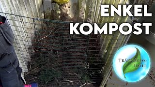 Enkel trädgårdskompost