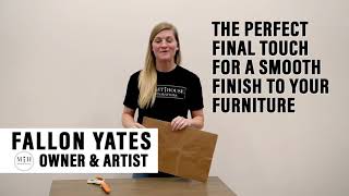 This Simple Tip Will Make Your Stained Furniture Super Smooth!! #TuesdayTipsWithFallon