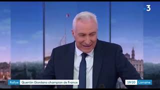 Quentin Giordano Champion de France 2022 - France 3