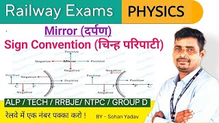 Sign Convention (चिन्ह परिपाटी) in  Mirrors //Ncert Physics//What is sign Convention in physics