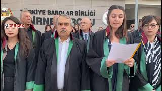 EDİRNE BAROSU'NDAN YARGITAY'IN AYM İÇİN VERDİĞİ KARARA TEPKİ