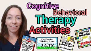 CBT Counseling Activities for Kids! Cognitive Behavioral Therapy for School Counseling