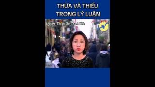 🎯 Tuyên giáo. Thừa và thiếu trong lý luận