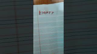 EMPTY #funny #comedy #shortvideo