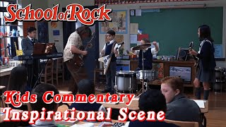 School of Rock Kids Watching: Classroom Leadership / Inspirational Scene - (Subtitles Included)