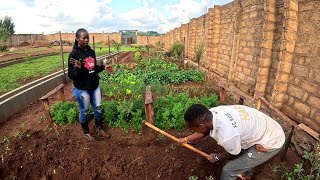 PLANTING VEGETABLES IN OUR KITCHEN GARDEN WITH HUBBY @ItsNasto ❤